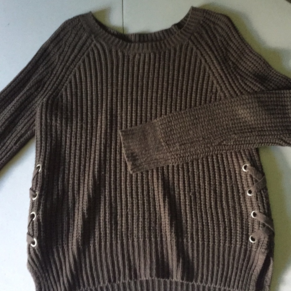 Pink Rose Knitted Sweater